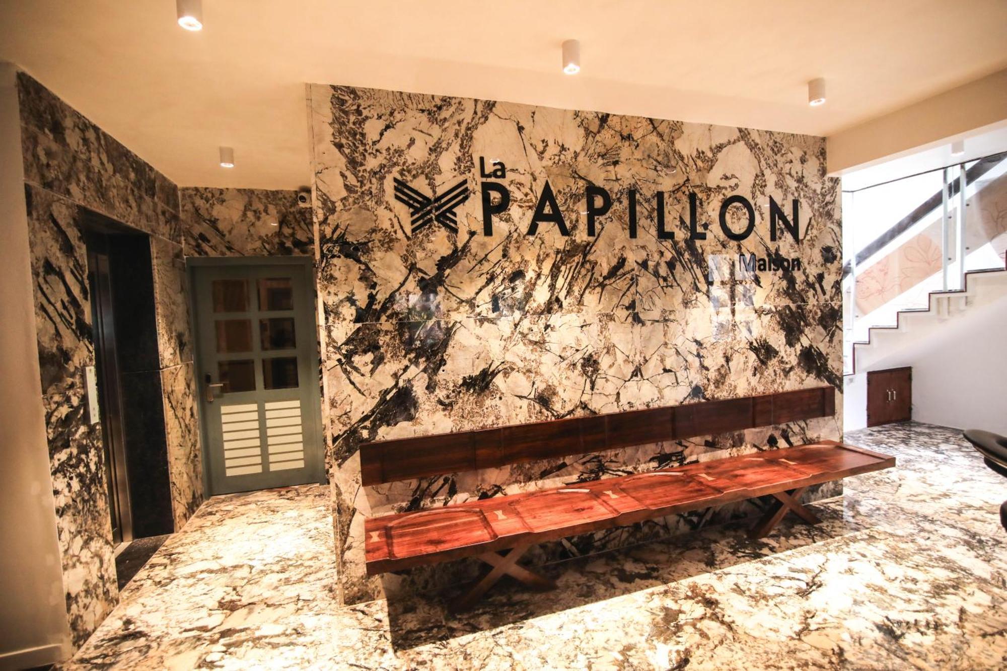 La Papillon Maison Pondicherry Bagian luar foto
